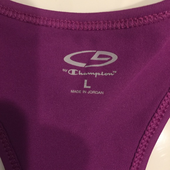Champion lavender racer back tank. Size L - Picture 4 of 4